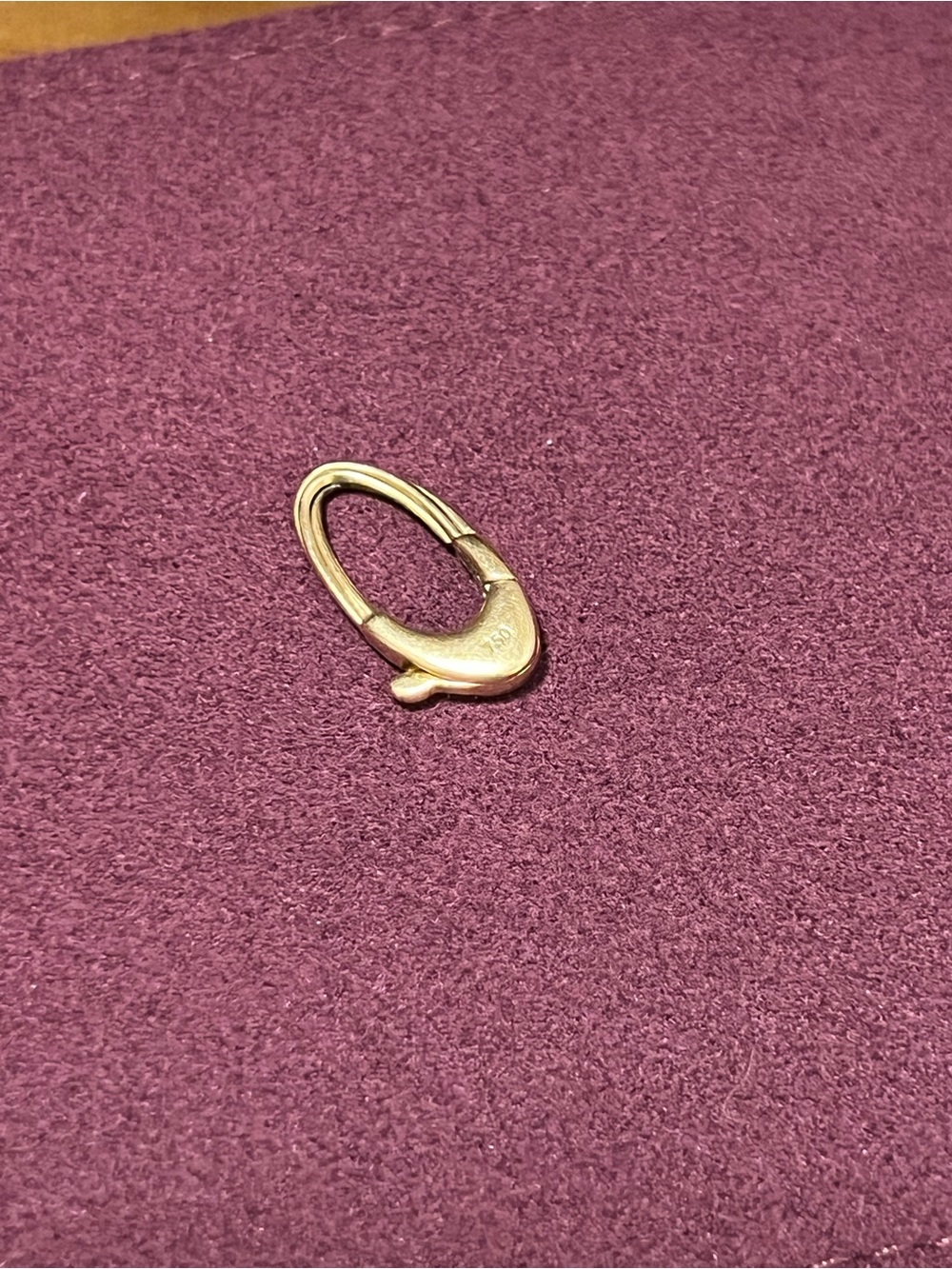 vintage 18k gold clasp
